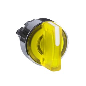   Schneider ZB4BK1483 - Harmony fém világító választókapcsoló fej, ?22, 2 állású, sárga, jobbról vi