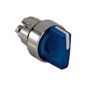   Schneider ZB4BK1563 - Világító választókapcsoló fej, 3állású, kék