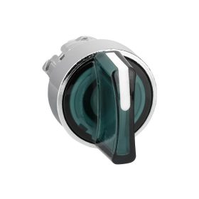   Schneider ZB4BK1833 - Világító választókapcsoló fej, 3állású, zöld