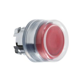 Schneider ZB4BP4 - Védősapkás nyomógombfej, piros