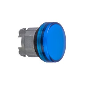 Schneider ZB4BV063 - LED-es jelzőlámpafej, kék