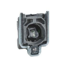   Schneider ZB4BW0B15 - LED-es világító nyomógomb aljzat, fehér, N/O+N/C, 24V