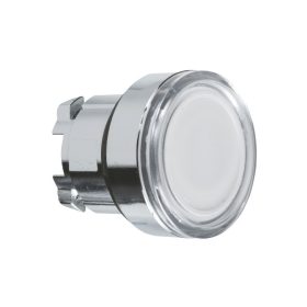 Schneider ZB4BW313 - Világító nyomógombfej fehér