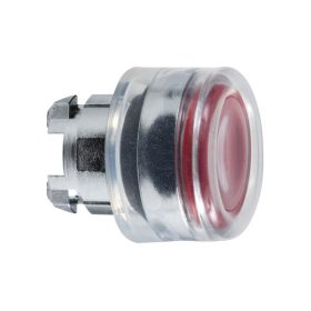 Schneider ZB4BW543 - Világító nyomógombfej piros