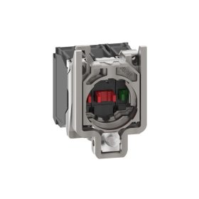 Schneider ZB4BZ141 - Nyomógomb aljzat, 1N/O+2N/C