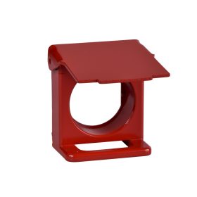 Schneider ZB4BZ64 - Takarófedél, piros