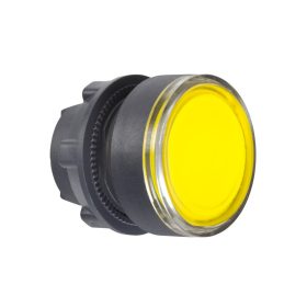  Schneider ZB5AH083 - Harmony műanyag világító nyomógomb fej, ?22, nyomó-nyomó, sárga
