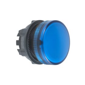 Schneider ZB5AV063 - LED-es jelzőlámpafej, kék
