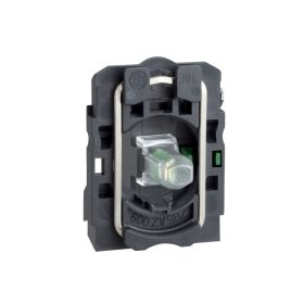   Schneider ZB5AW0B11 - LED-es világító nyomógomb aljzat, fehér, 24V, N/O