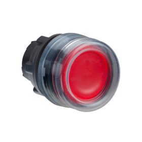   Schneider ZB5AW543 - Világító nyomógombfej védősapkás piros