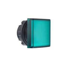 Schneider ZB5CV033 - Szögletes jelzőlámpa fej, zöld