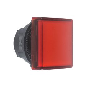 Schneider ZB5CV043 - Szögletes jelzőlámpa fej, piros