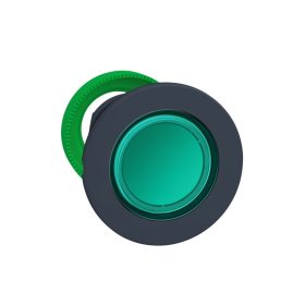 Schneider ZB5FA38 - Sülly. ny.gomb fej zöld egyedi jelöl.