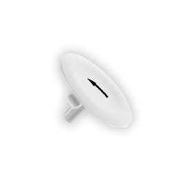 Schneider ZBA334 - Fedőlapka nyomógombhoz fehér