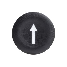 Schneider ZBA335 - Fedőlapka nyomógombhoz fekete