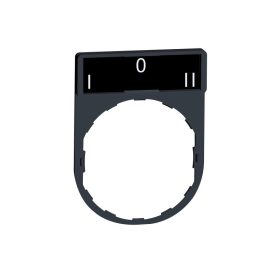   Schneider ZBY2186 - Címketartó címkével "I-O-II"