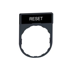   Schneider ZBY2322 - Címketartó címkével "RESET"