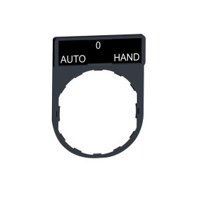   Schneider ZBY2385 - Címketartó címkével "AUTO-HAND"