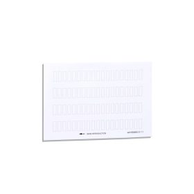 Schneider ZBY4100 - Címke matrica lap 76db 8x27mm