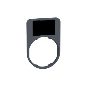   Schneider ZBYF6101 - Harmony címketartó, 50x60 mm, ?30 süllyesztett készülékhez, 18x27 címkéhez,