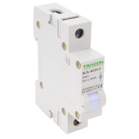 Sorolható ledes jelzőlámpa, fehér - SLJL-AC24-F