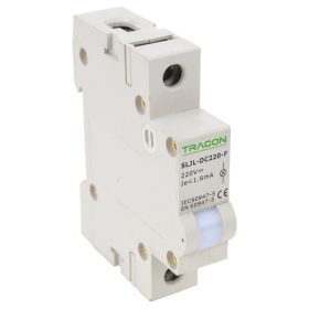 Sorolható ledes jelzőlámpa, fehér - SLJL-DC220-F