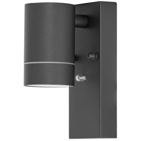   Oldalfali spot lámpatest alkonykapcsolóval, kültéri,antracit - SPGU10IPFA1A