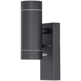   Oldalfali spot lámpatest alkonykapcsolóval, kültéri,antracit - SPGU10IPFA2A