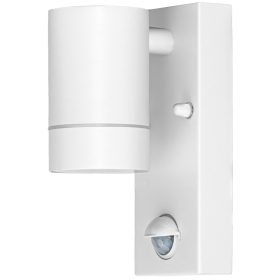   Oldalfali spot lámpatest mozgásérzékelővel, kültéri, fehér - SPGU10IPFS1F