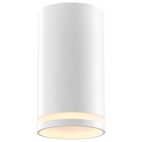 Mennyezeti spot lámpatest, hengeres, fehér - SPGU10LMW