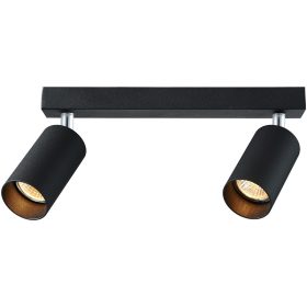 Mennyezeti állítható spot lámpatest, fekete - SPGU10MA2B