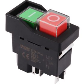   Relés biztonsági kapcsoló, bepattintható, fekete kerettel - SSTM-035