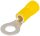 Szigetelt szemes saru, ónozott elektrolitréz, sárga - SSZ6