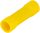 Szigetelt toldóhüvely, ónozott elektrolitréz, sárga - STH