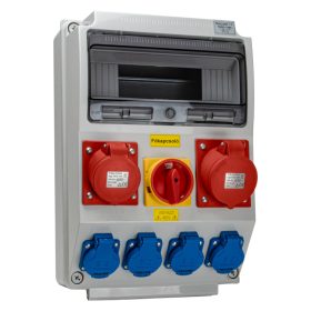   Csatlakozó doboz, védelem nélkül, főkapcsolóval - TDB03-12MK