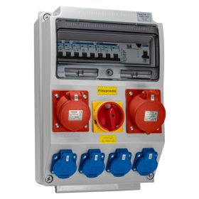   Csatlakozó doboz védelemmel,főkapcs.,vezetékezett,készre sz. - TDB03-12MVK