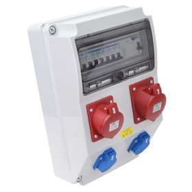   Csatlakozó doboz védelemmel, vezetékezett, készre szerelt - TDB12-12MV