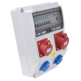   Csatlakozó doboz védelemmel, vezetékezett, készre szerelt - TDB12-12MVSK