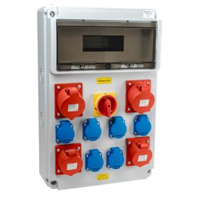   Csatlakozó doboz, védelem nélkül, főkapcsolóval - TDB13-16MK