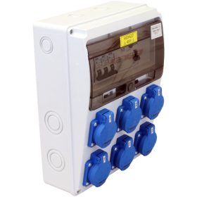   Csatlakozó doboz védelemmel, vezetékezett, készre szerelt - TDB14-11MV3