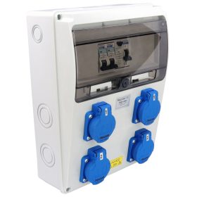   Csatlakozó doboz védelemmel, vezetékezett, készre szerelt - TDB16-6MV