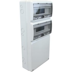   Üres ipari csatlakozódoboz szerelősínnel, ABS - TDB683315