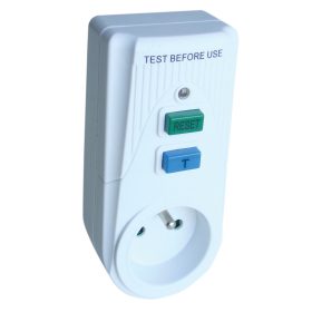   Áram-védőkapcsolós adapter, csapos védőérintkezővel - TFGA-1F