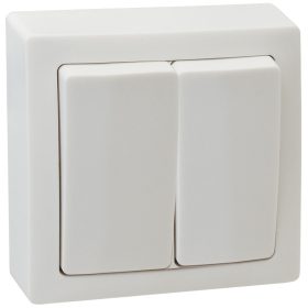 Falon kívüli 2-áramkörös kapcsoló - TFK105