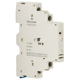   Túlterhelési kijelző kioldásjelzővel és segédérintkezővel - TGV3-D1001