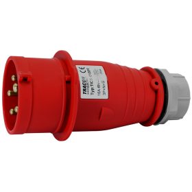   Fázisfordítós ipari csatlakozó dugó külső tömszelencével - TICS-015PF