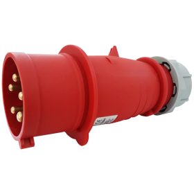  Fázisfordítós ipari csatlakozó dugó külső tömszelencével - TICS-025PF