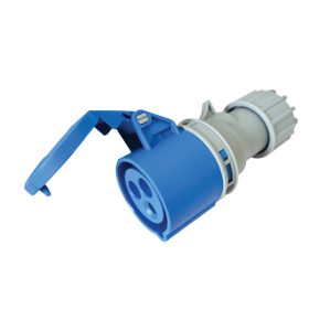   Ipari csatlakozóaljzat, külső tömítőszelencével - TICS-213H