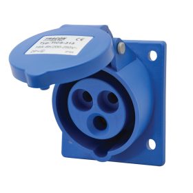 Beépíthető ferde ipari csatlakozóaljzat - TICS-313