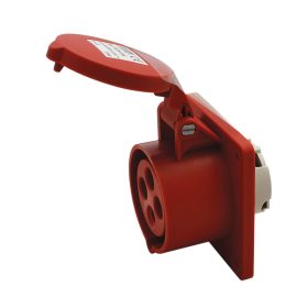 Beépíthető egyenes ipari csatlakozóaljzat - TICS-414